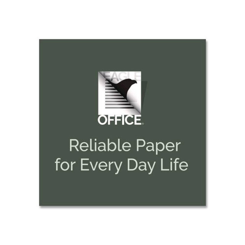 Recycled Multipurpose Paper, 92 Bright, 20 lb Bond Weight, 8.5 x 14, White, 500/Ream. Picture 2