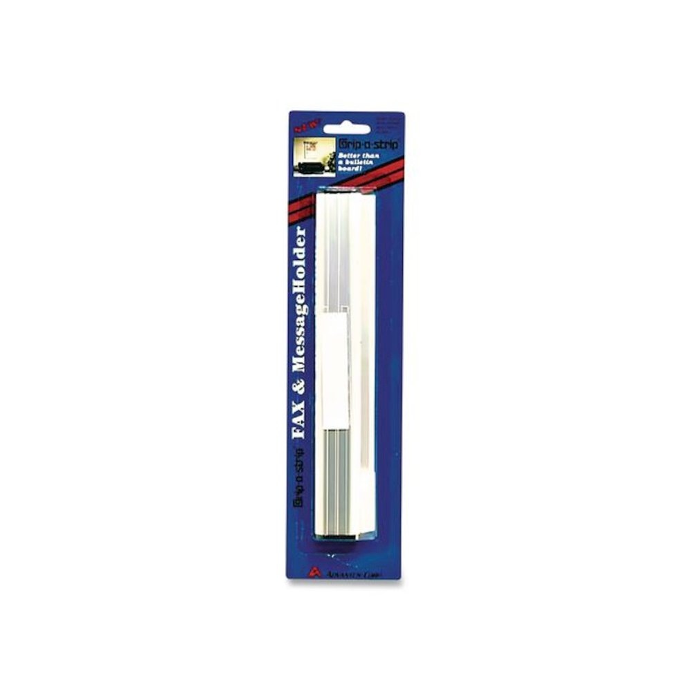 Grip-A-Strip Display Rails, 1.5" x 9", Satin Aluminum. Picture 3