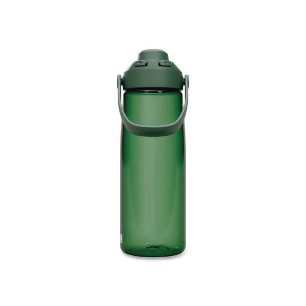 Thrive Chug Plastic Water Bottle, 32 oz, Forest Green. Picture 3