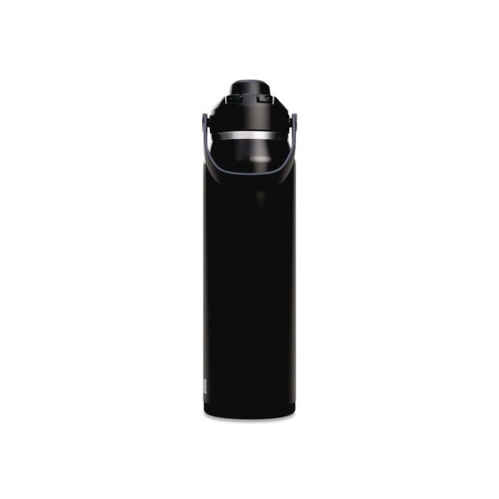 Thrive Chug Vacuum Insulated Stainless Steel Water Bottle, 32 oz, Black. Picture 3