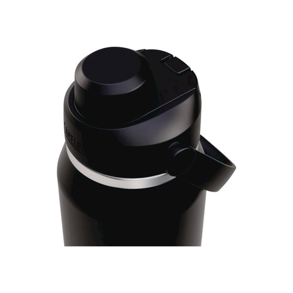 Thrive Chug Vacuum Insulated Stainless Steel Water Bottle, 32 oz, Black. Picture 4