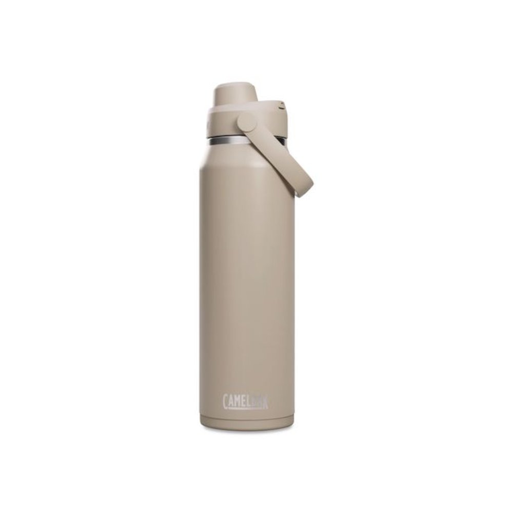 Thrive Chug Vacuum Insulated Stainless Steel Water Bottle, 32 oz, Stone. Picture 2