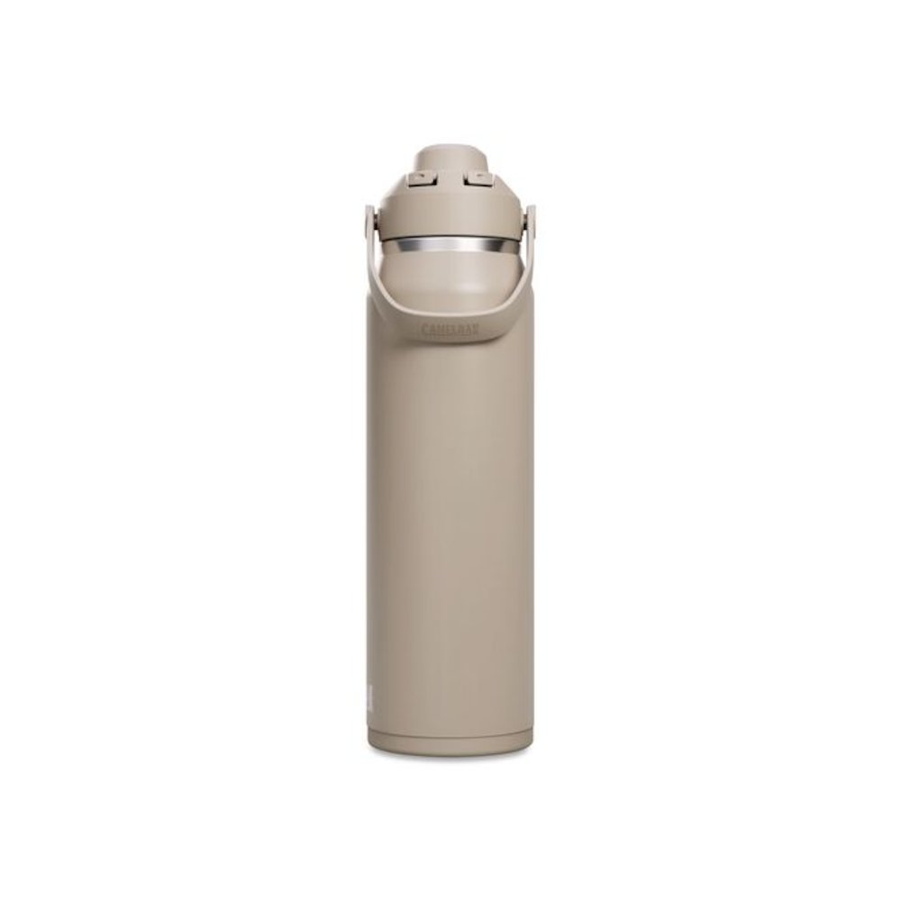 Thrive Chug Vacuum Insulated Stainless Steel Water Bottle, 32 oz, Stone. Picture 3