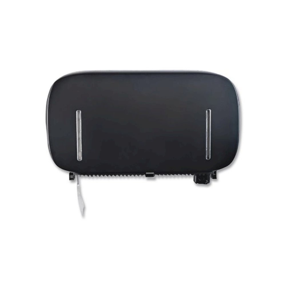 Twin JBT Tissue Dispenser, 11.6 x 4.84 x 19.95, Black. Picture 1