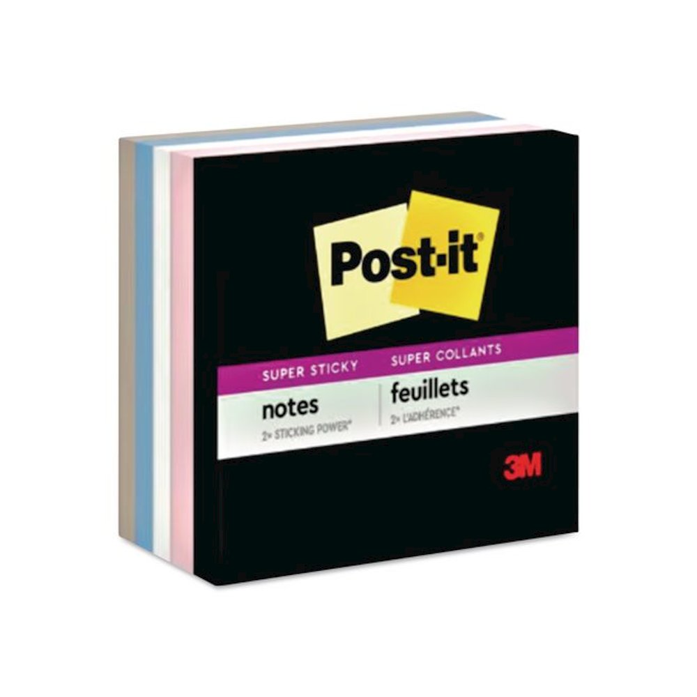 Pads in Simply Serene Colors, 3 x 3, 90 Sheets/Pad, 5 Pads/Pack. Picture 1