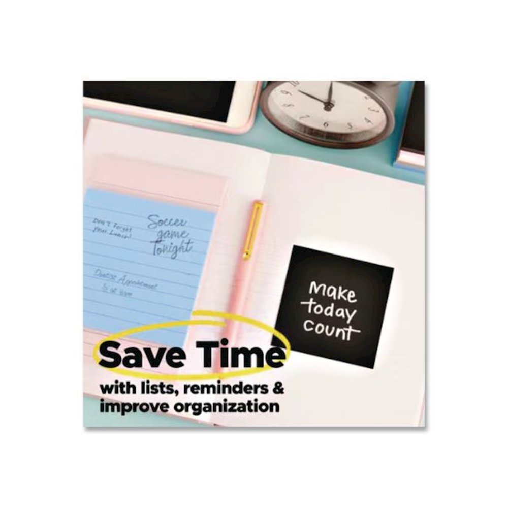 Pads in Simply Serene Colors, Note Ruled, 4 x 4, 90 Sheets/Pad, 4 Pads/Pack. Picture 5