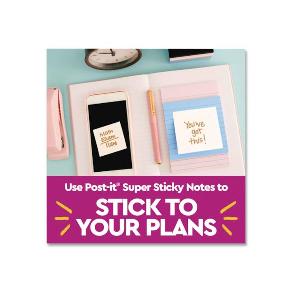 Pads in Simply Serene Colors, Note Ruled, 4 x 6, Assorted Colors, 90 Sheets/Pad, 3 Pads/Pack. Picture 3