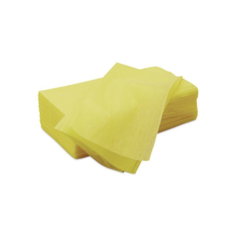 Masslinn Dust Cloths, 24 x 24, Yellow, 50/Bag, 2 Bags/Carton. Picture 4