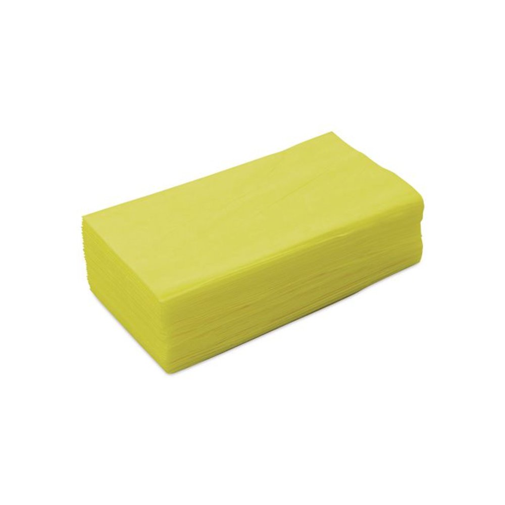 Masslinn Dust Cloths, 1-Ply, 16 x 24, Unscented, Yellow, 50/Pack, 8 Packs/Carton. Picture 4