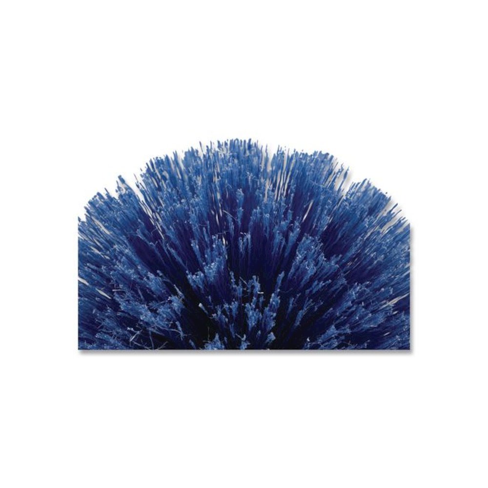 Flo-Pac Round Duster with Soft Flagged PVC Bristles, 7", Blue, Dozen. Picture 3