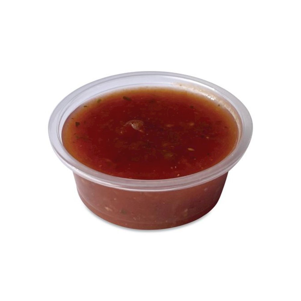 Portion Cups, 1.5 oz, Clear, 100/Pack, 25 Packs/Carton. Picture 3