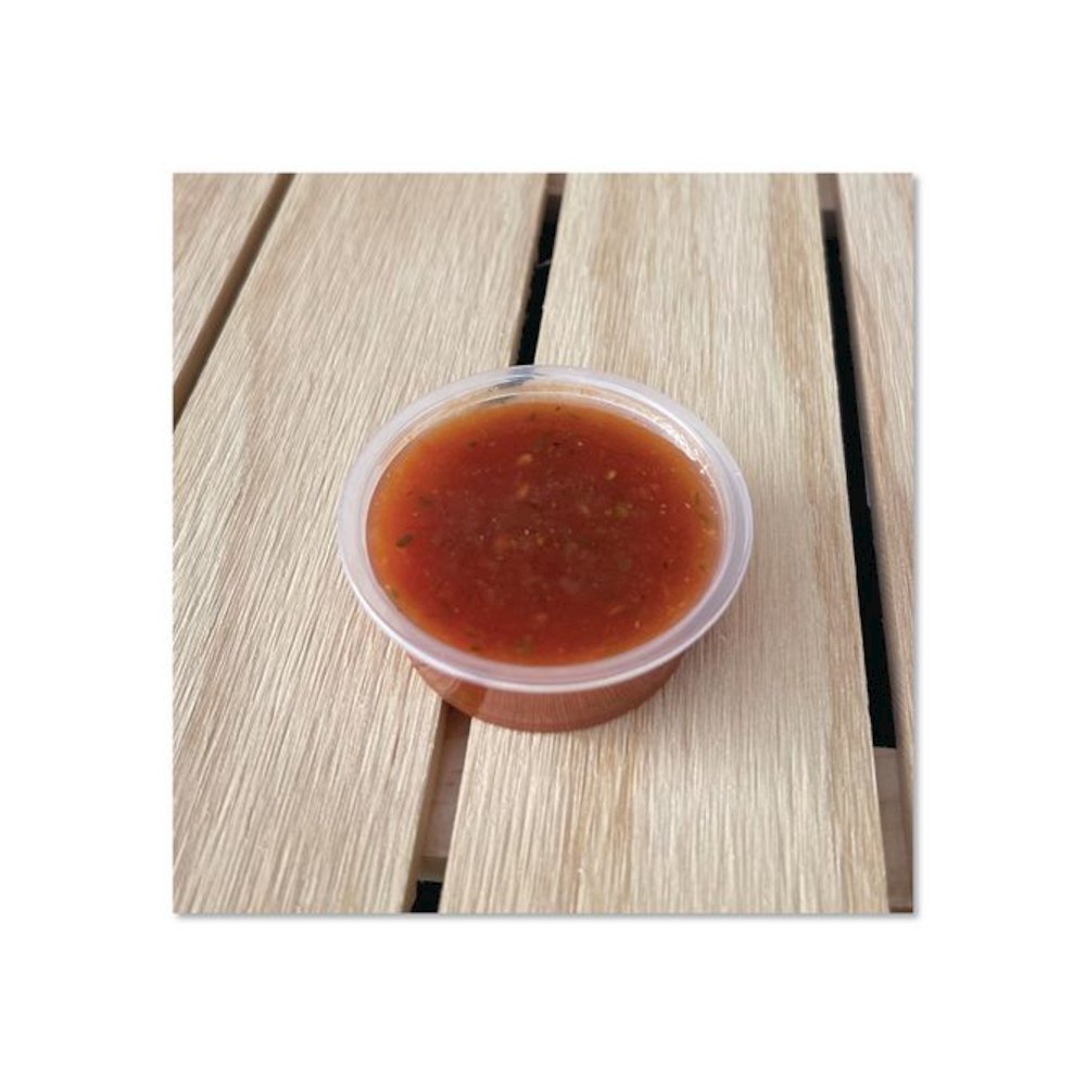 Portion Cups, 1.5 oz, Clear, 100/Pack, 25 Packs/Carton. Picture 2