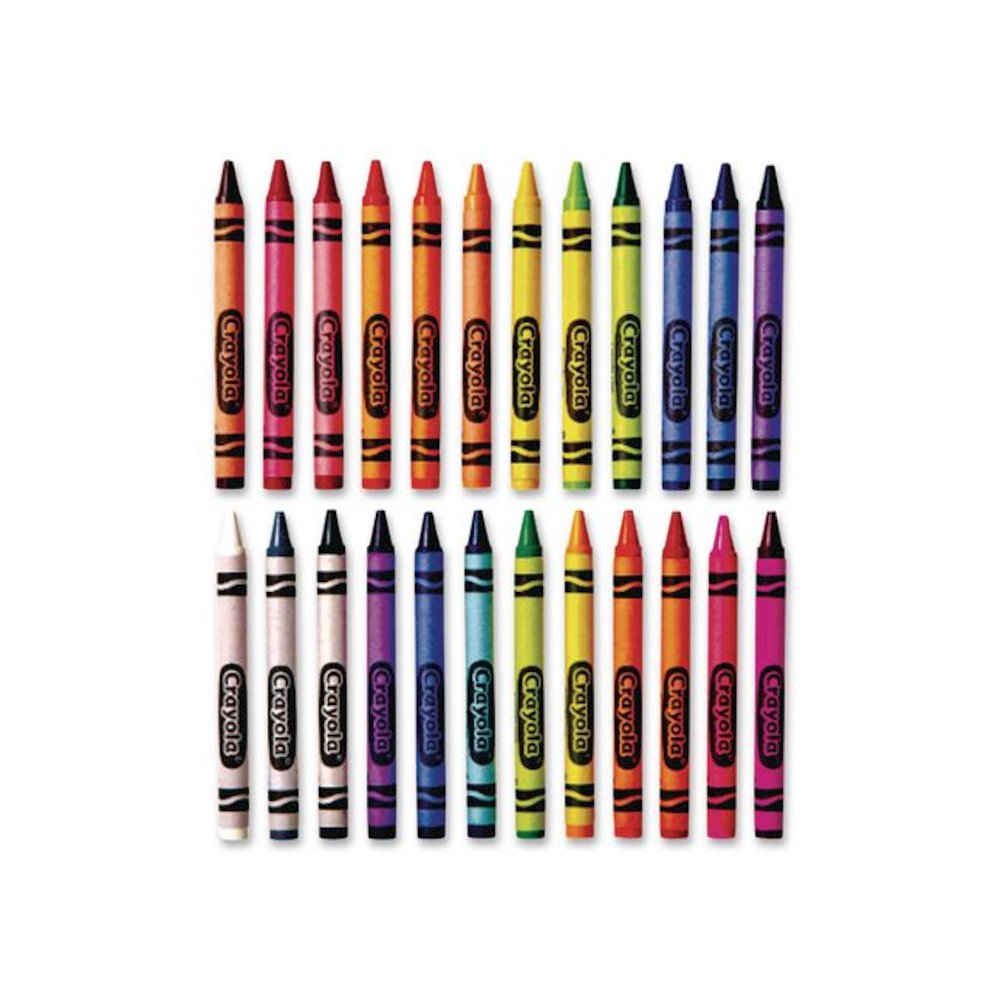Classic Color Crayons, Regular Size, 24 Assorted Colors, 24/Pack, 24 Packs/Box. Picture 5