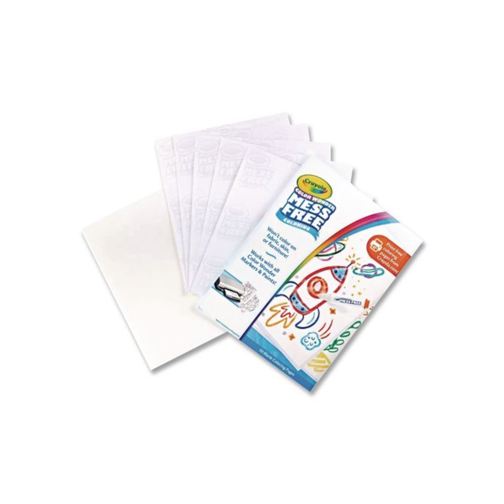 Color Wonder Blank Coloring Book, Ages 3 and Up, 50 Pages. Picture 3