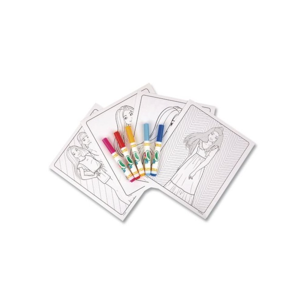 Color Wonder Barbie Coloring Pad and Markers, Ages 3 and Up, 18 Pages. Picture 6