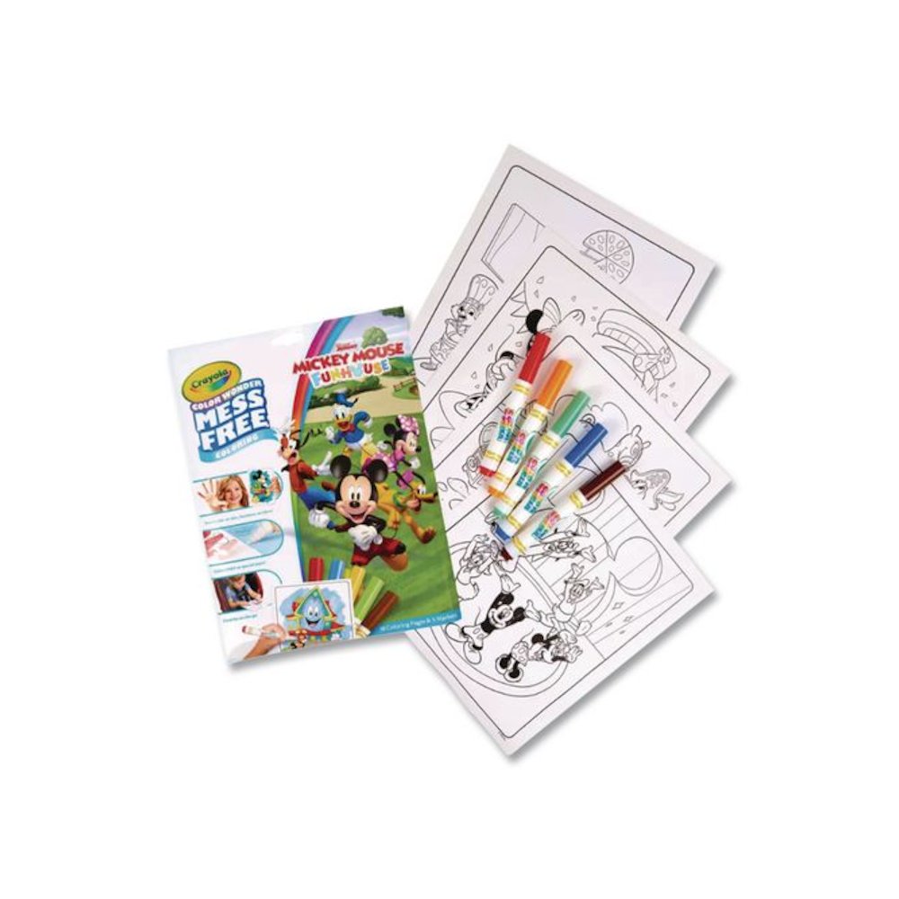 Color Wonder Mickey Mouse Clubhouse Coloring Book, Ages 3 and Up, 18 Pages. Picture 2