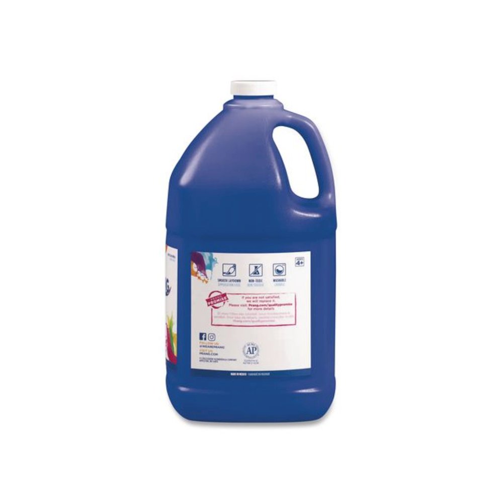 Washable Paint, Blue, 1 gal Bottle. Picture 2