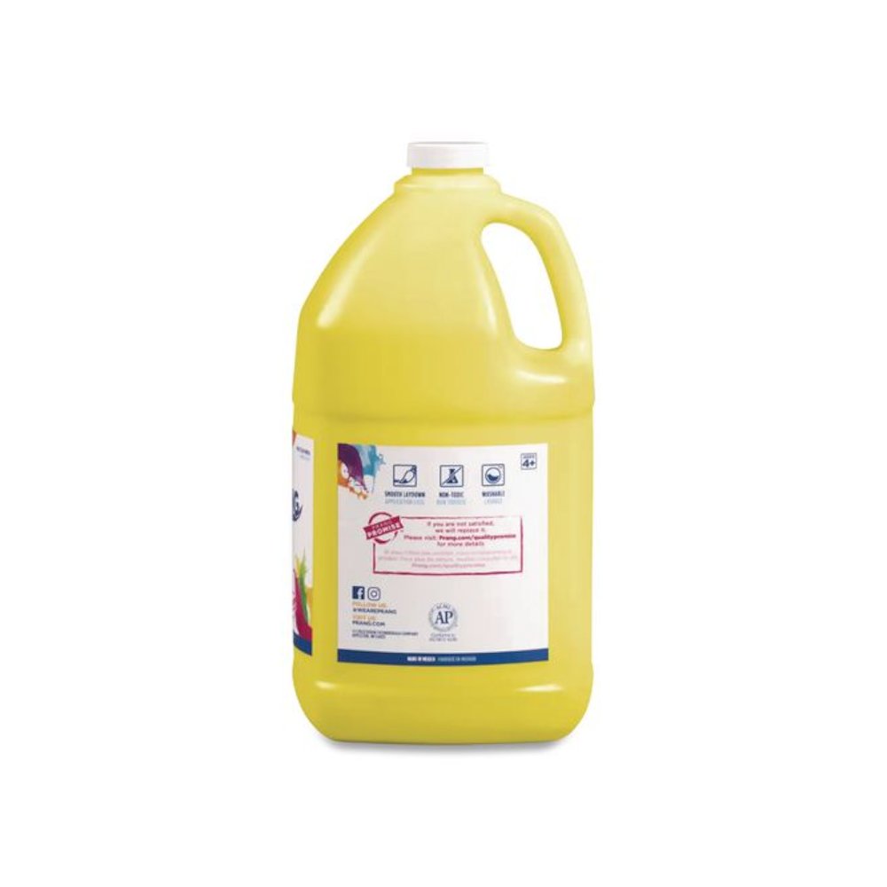 Washable Paint, Yellow, 1 gal Bottle. Picture 2