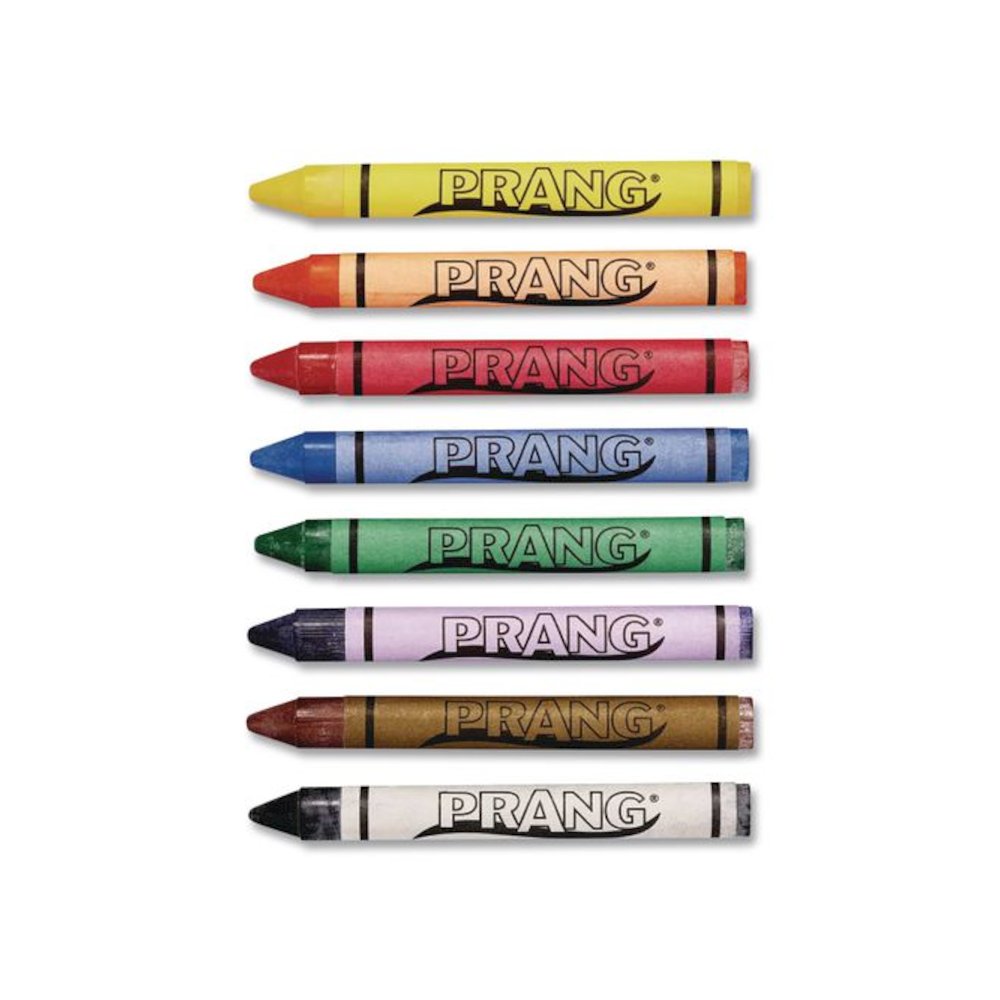 Crayons Made with Soy Classpack, Regular Size, 0.37" x 3.7", 8 Assorted Colors, 800/Carton. Picture 3