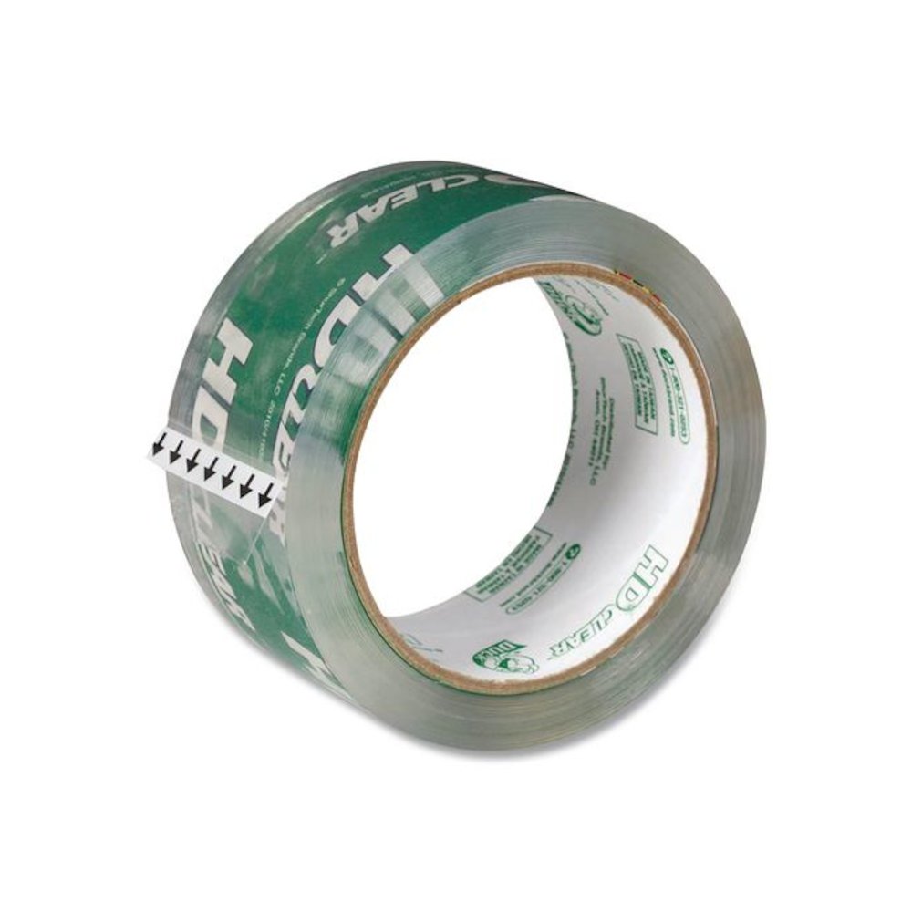 Heavy-Duty Carton Packaging Tape, 3" Core, 1.88" x 55 yds, Clear, 6/Pack. Picture 4