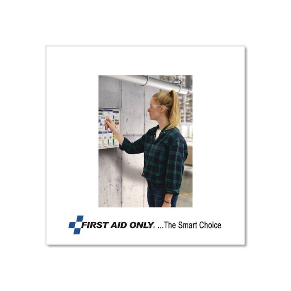 ANSI 2021 SmartCompliance General Business First Aid Station for 50 People, with Medication, 241 Pieces, Metal Case. Picture 3