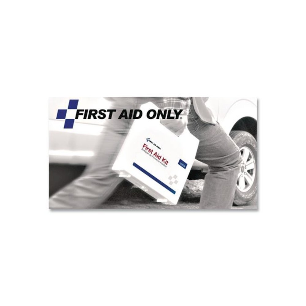 ANSI 2021 SmartCompliance General Business First Aid Station for 50 People, with Medication, 241 Pieces, Metal Case. Picture 5
