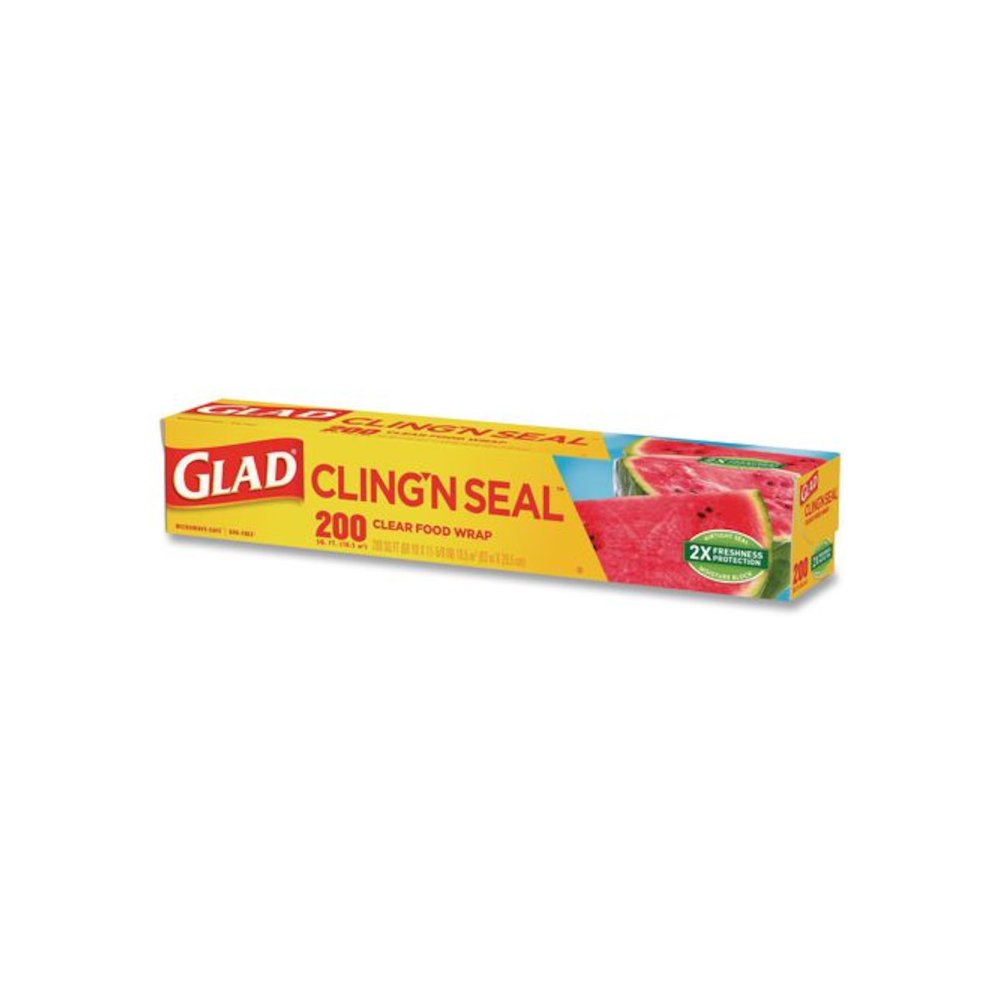 Cling'N Seal Plastic Food Wrap, 200 sq ft, 12 Rolls/Carton. Picture 8