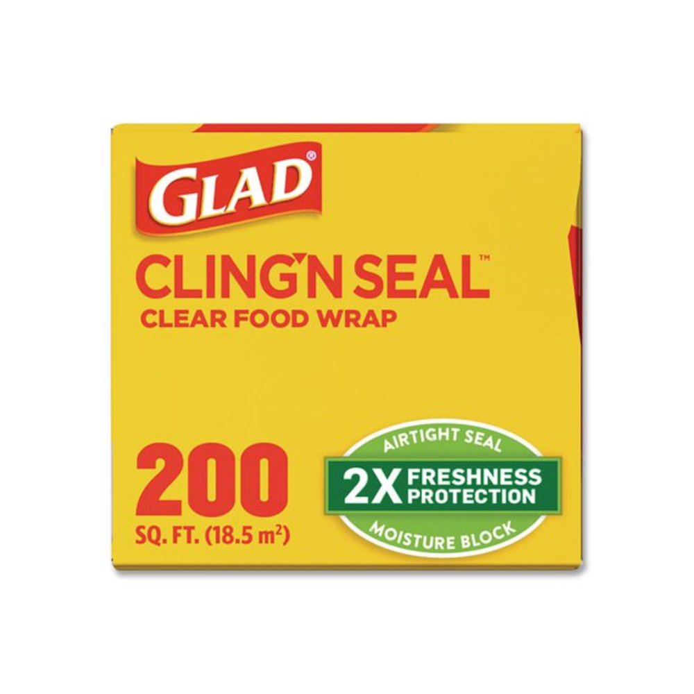 Cling'N Seal Plastic Food Wrap, 200 sq ft, 12 Rolls/Carton. Picture 9