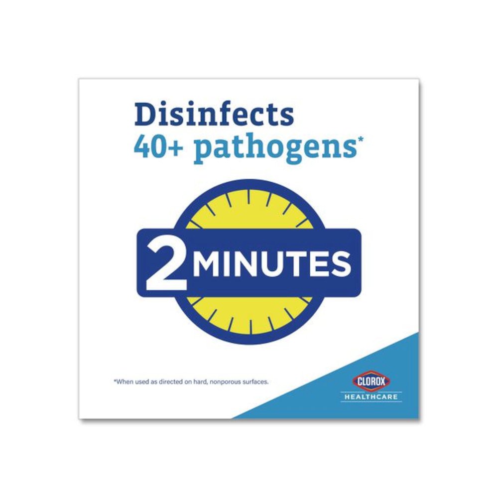 VersaSure Cleaner Disinfectant Wipes, 1-Ply, 6 x 5, Fragranced, White, 150/Canister, 6 Canisters/Carton. Picture 6