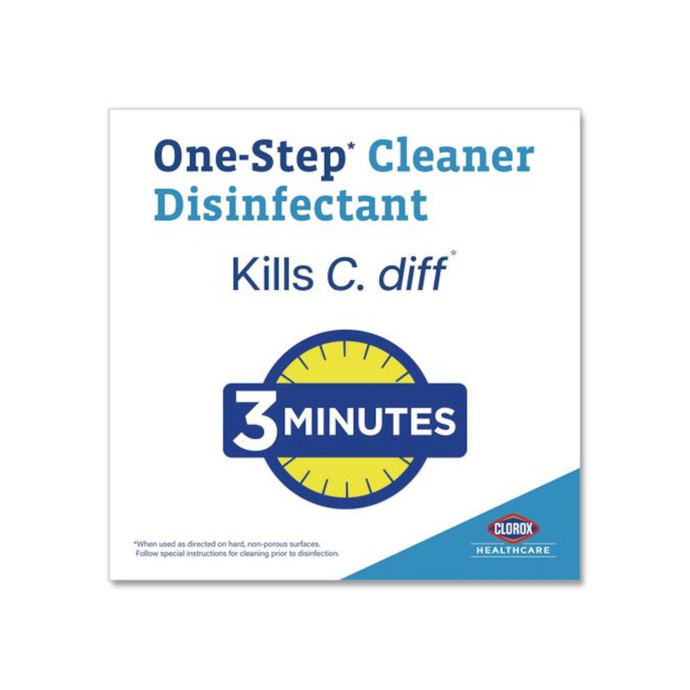 Dispatch Hospital Cleaner Disinfectant Towels w/Bleach, 1-Ply, 6.75 x 8, Unscented, White, 150/Canister, 8 Canisters/Carton. Picture 3