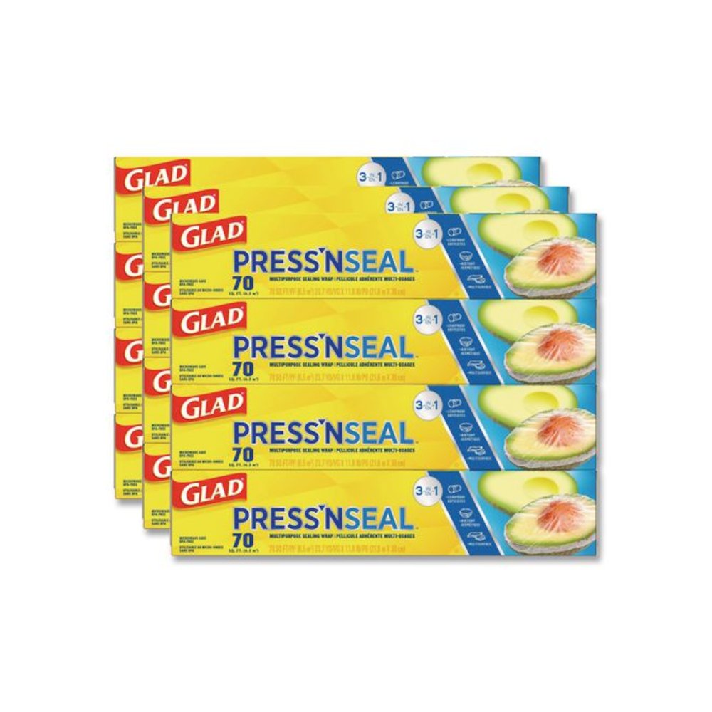 Press'n Seal Food Plastic Wrap, 70 sq ft, 12/Carton. Picture 1