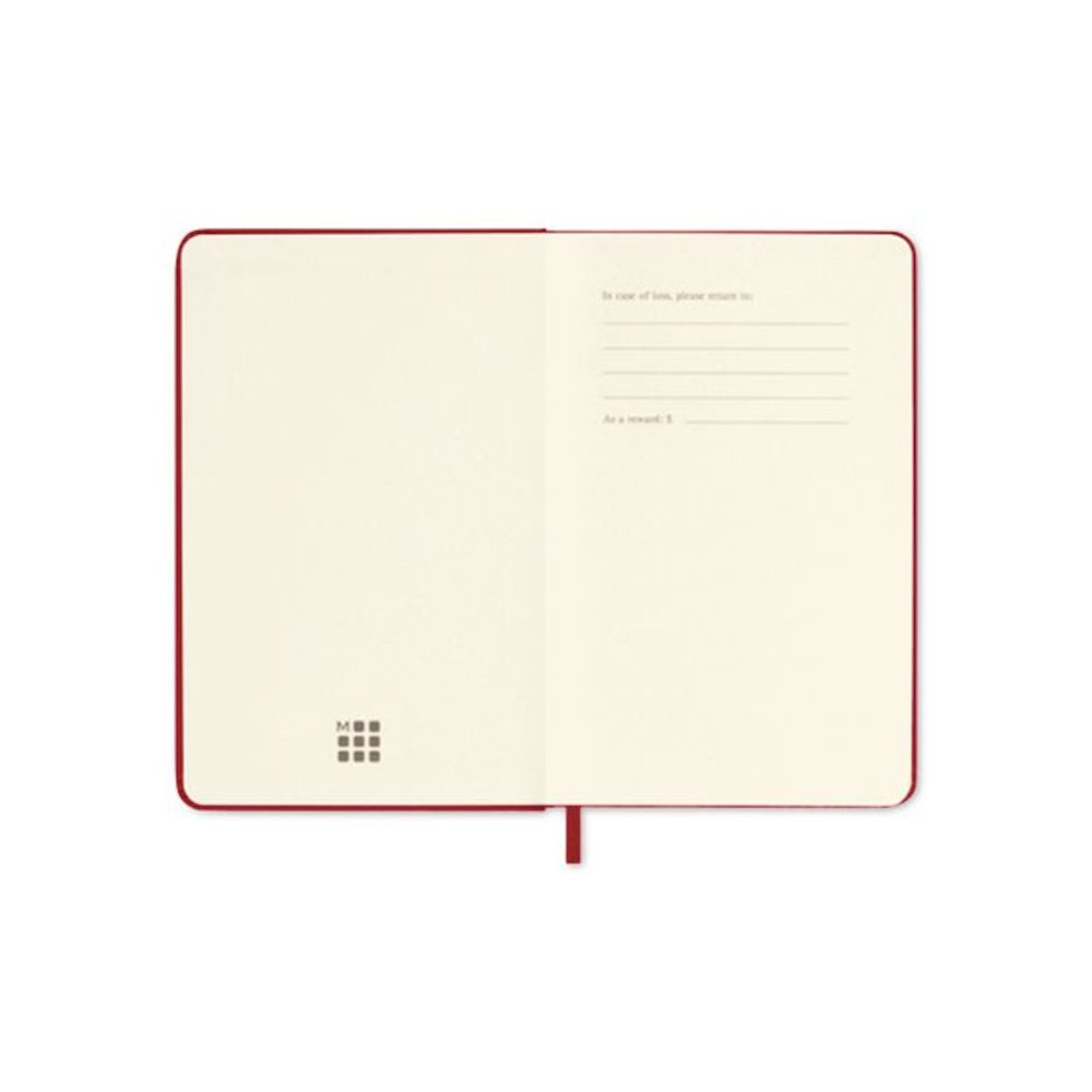 Hard Cover Notebook, 1-Subject, Narrow Rule, Red Cover, (192) 5.5 x 3.5 Sheets. Picture 6