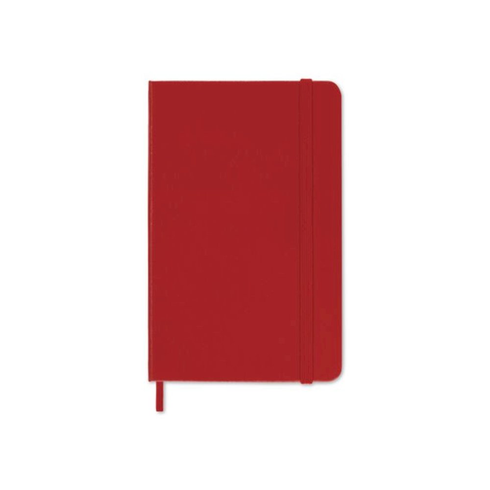 Hard Cover Notebook, 1-Subject, Narrow Rule, Red Cover, (192) 5.5 x 3.5 Sheets. Picture 3