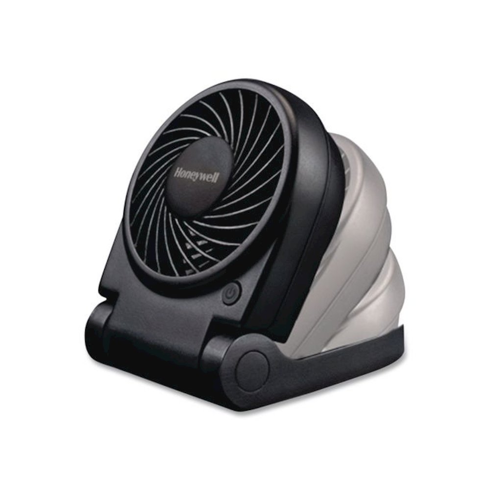 Turbo On The Go USB/Battery Powered Fan, 3", 1 Speed, Black. Picture 3