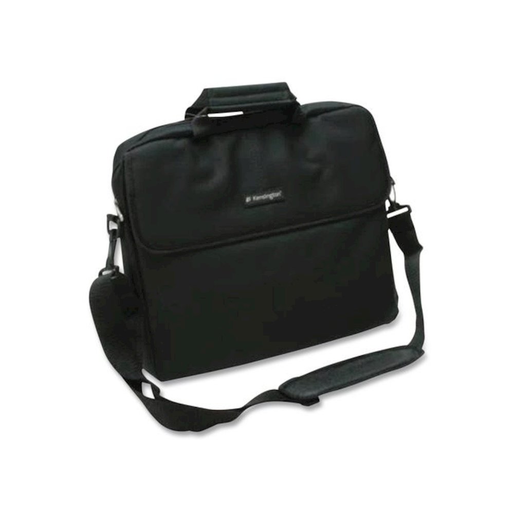 Simply Portable Padded Laptop Sleeve, Fits Devices Up to 15.6", Polyester, 17 x 1.5 x 12, Black. Picture 4