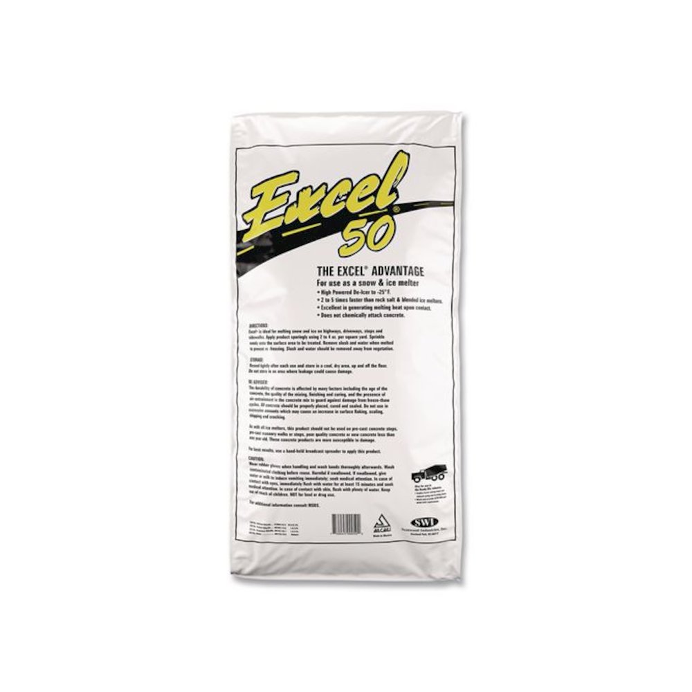 Excel Ice Melt Pellets, 50 lb Bag. Picture 3