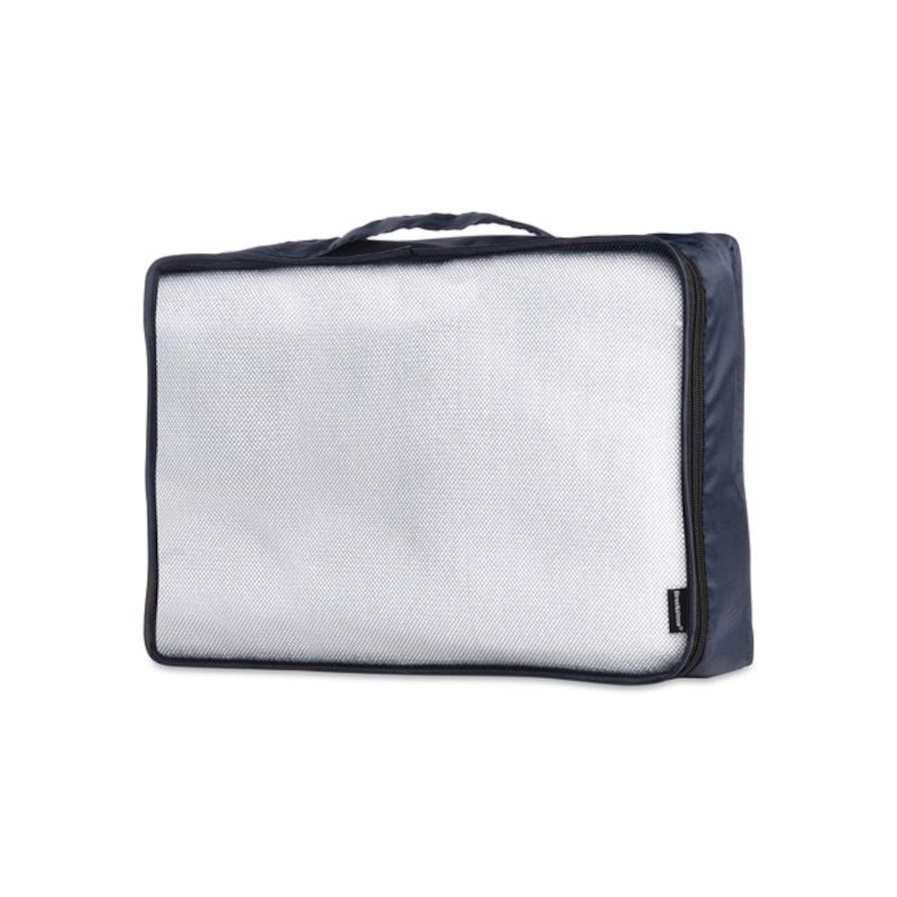 4-Piece Packing Cube Set, Assorted Sizes, Navy. Picture 3