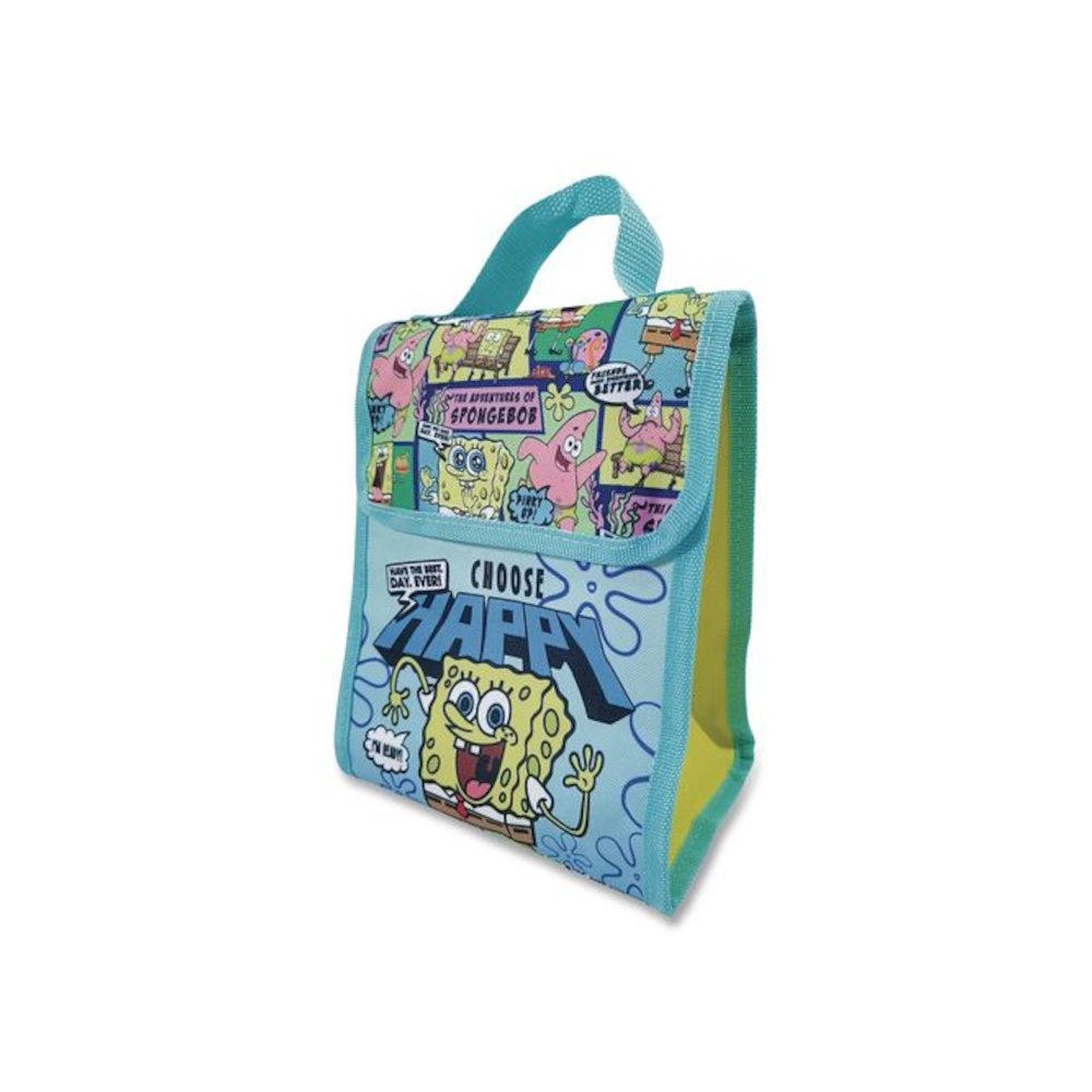 Spongebob 5-Piece Backpack Set, 12 x 5 x 16, Multicolor. Picture 3