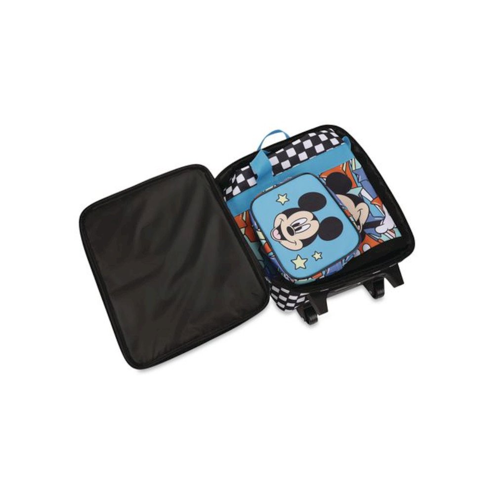 Four-Piece Mickey Mouse Carry-On Luggage Set, 11.75 x 6 x 14. Picture 3