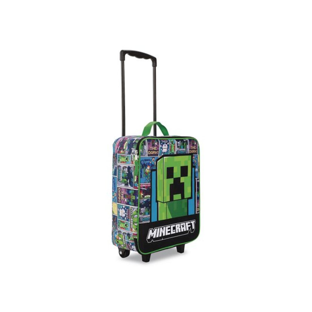 Four-Piece Minecraft Carry-On Luggage Set, 11.75 x 6 x 14. Picture 2