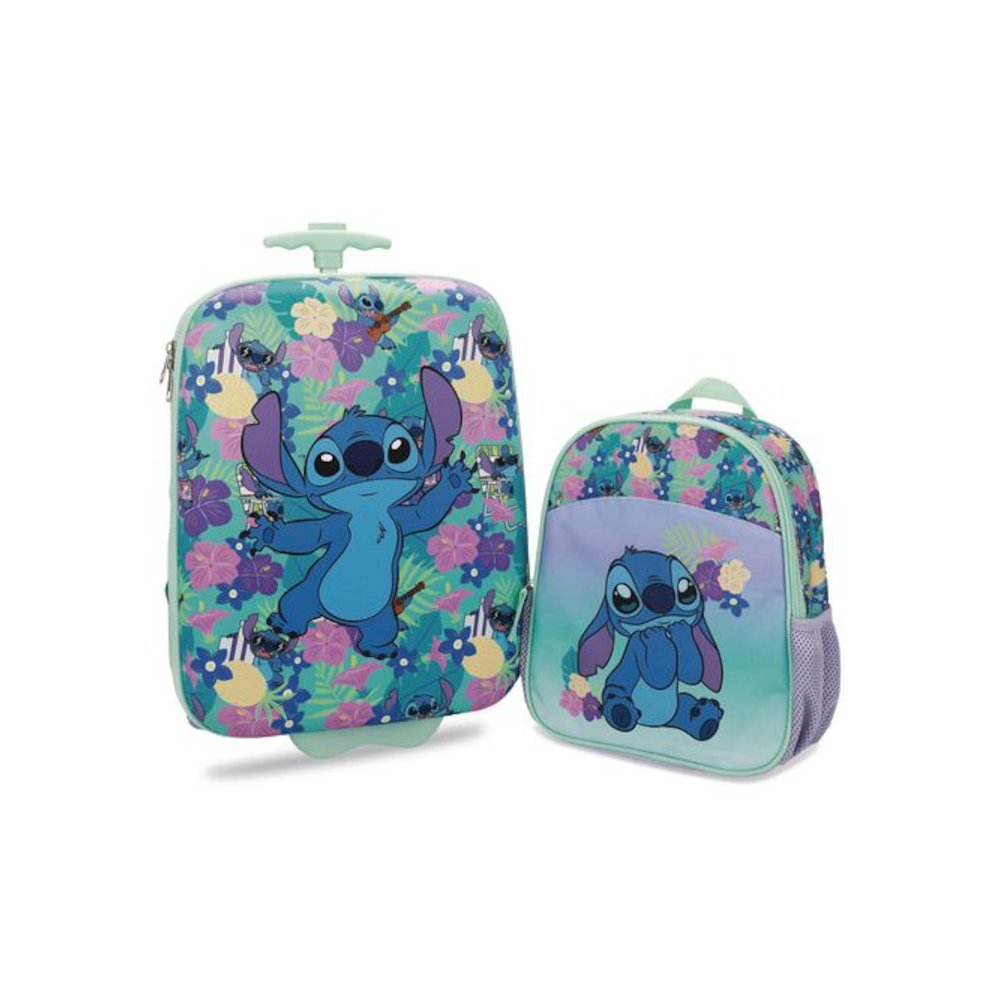 Two-Piece Stitch Carry-On Luggage Set, 8 x 12 x 16. Picture 1