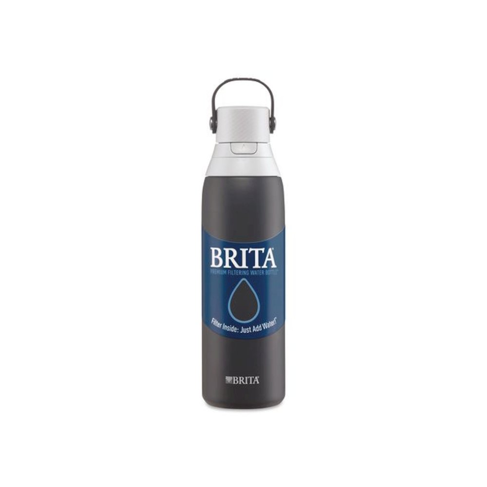 Stainless Steel Filtered Water Bottle. 20 oz, Carbon. Picture 6