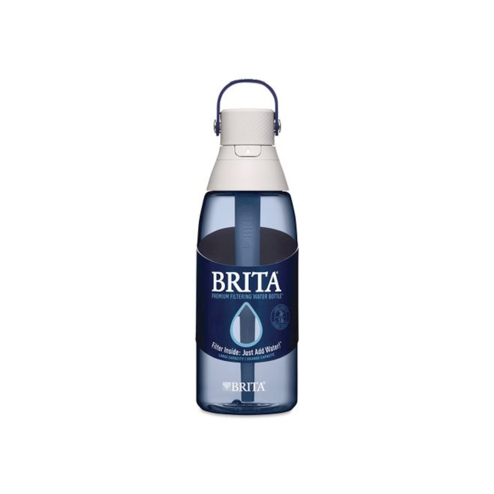 Plastic Filtered Water Bottle, 36 oz, Night Sky. Picture 5