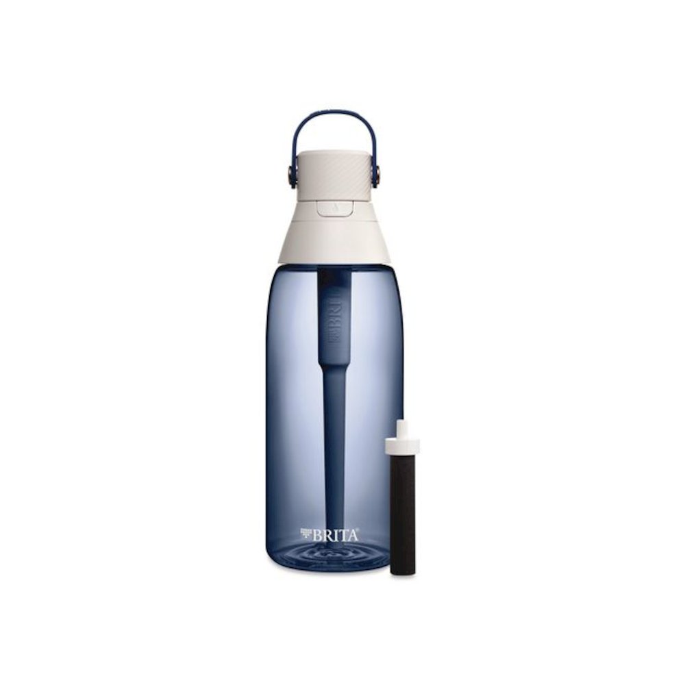 Plastic Filtered Water Bottle, 36 oz, Night Sky. Picture 1