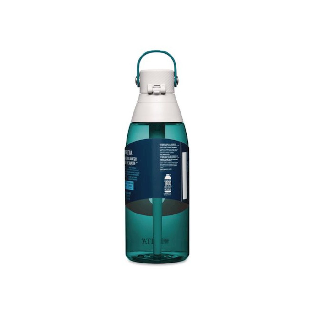 Plastic Filtered Water Bottle, 36 oz, Sea Glass. Picture 5