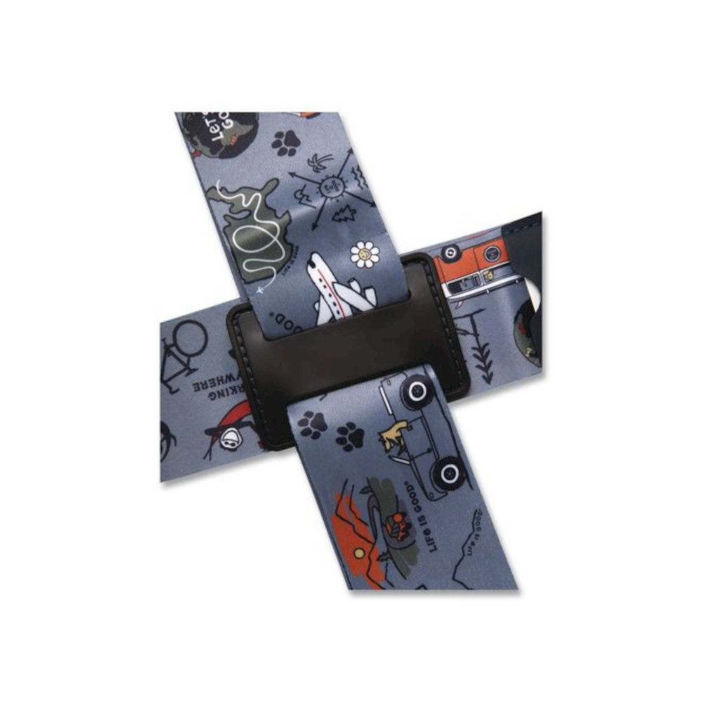Polyester Luggage Strap, 75", Multicolor. Picture 2