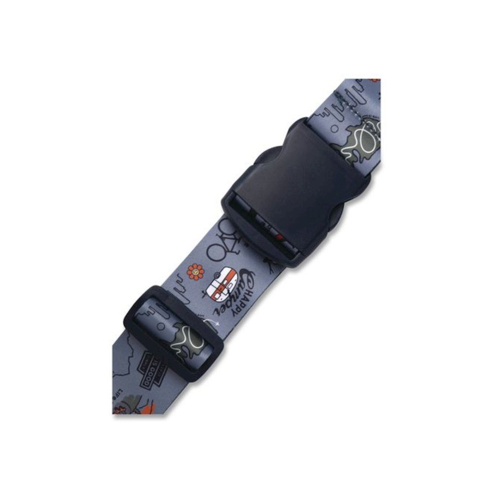 Polyester Luggage Strap, 75", Multicolor. Picture 3