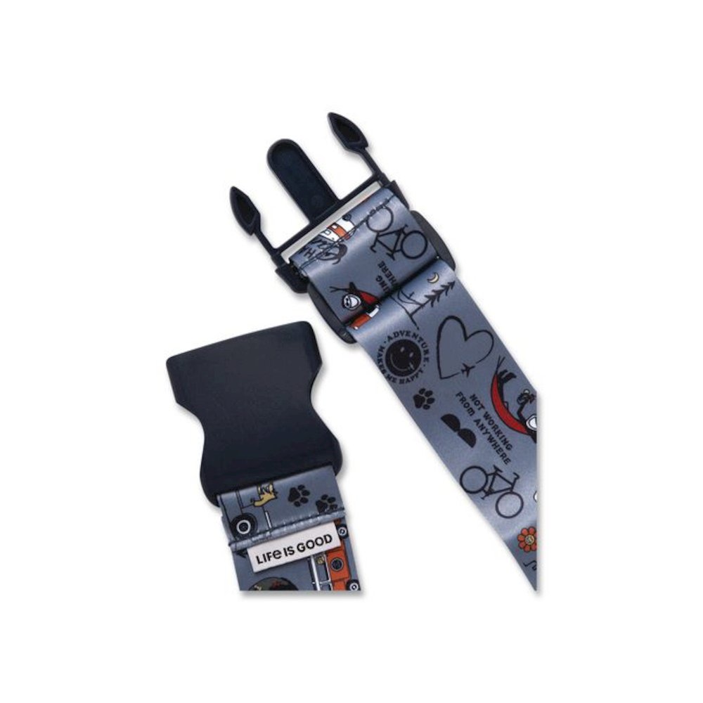 Polyester Luggage Strap, 75", Multicolor. Picture 4