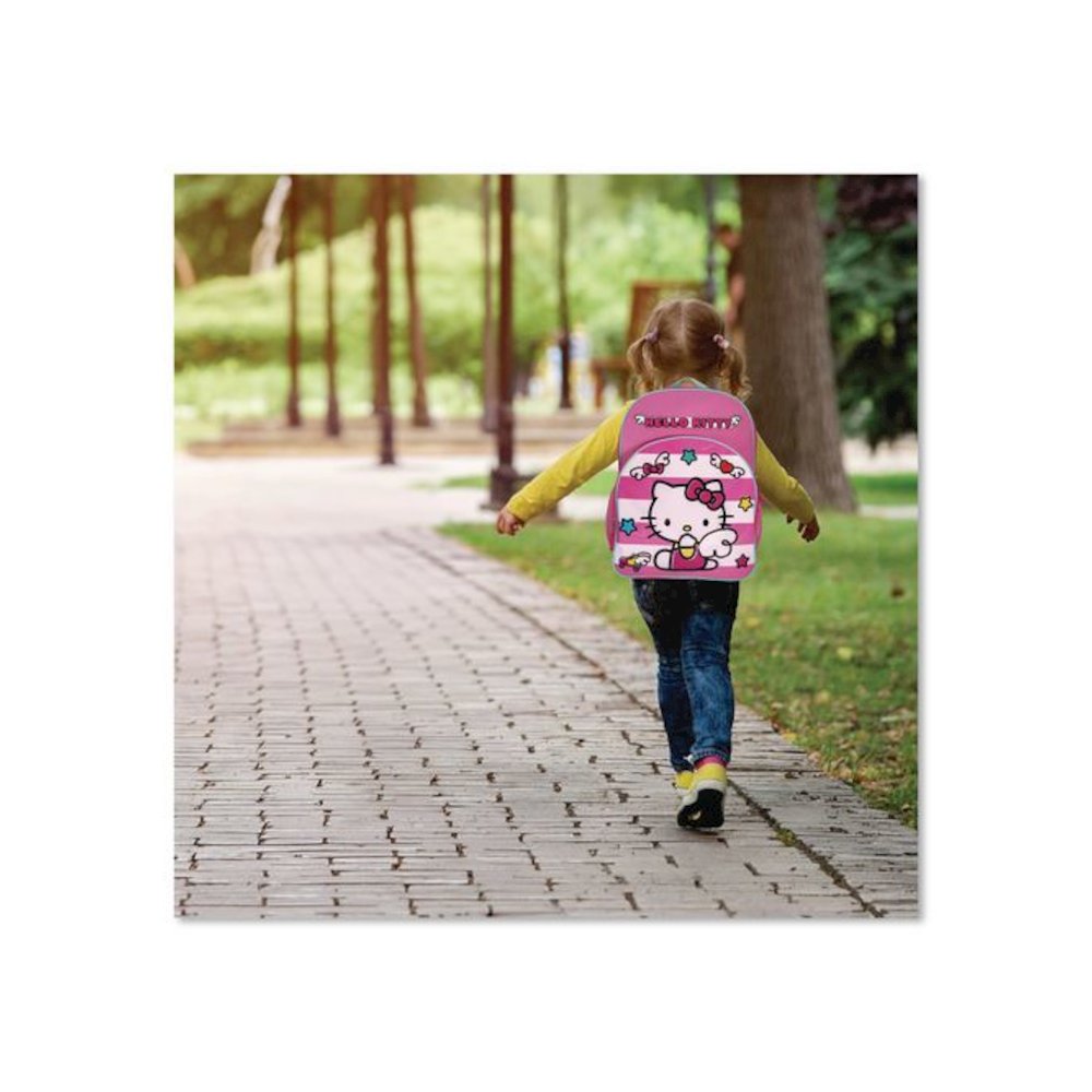 Hello Kitty Backpack, 12 x 5 x 16, Pink. Picture 4