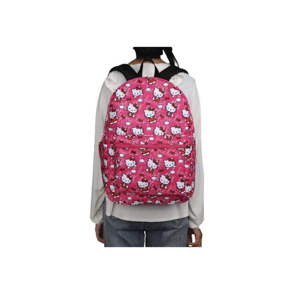Hello Kitty Travel Backpack, Fits Devices Up to 15", 12 x 7 x 16.5, Multicolor. Picture 7